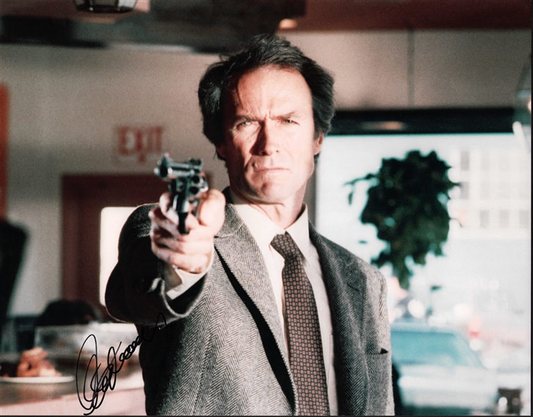 Clint Eastwood Signed 11" x 14" "Sudden Impact" Photo (PSA/DNA)