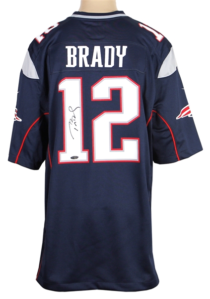 Tom Brady Signed New England Patriots Jersey (TriStar)