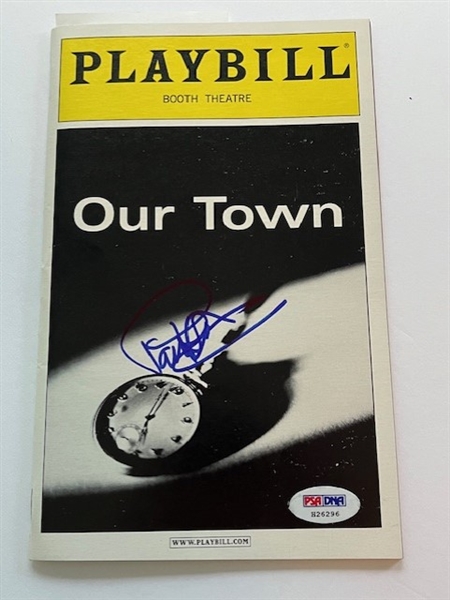 Paul Newman Signed "Our Time" Playbill (PSA/DNA)