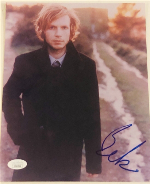 Vintage Beck Signed 8" x 10" Color Photograph (JSA)