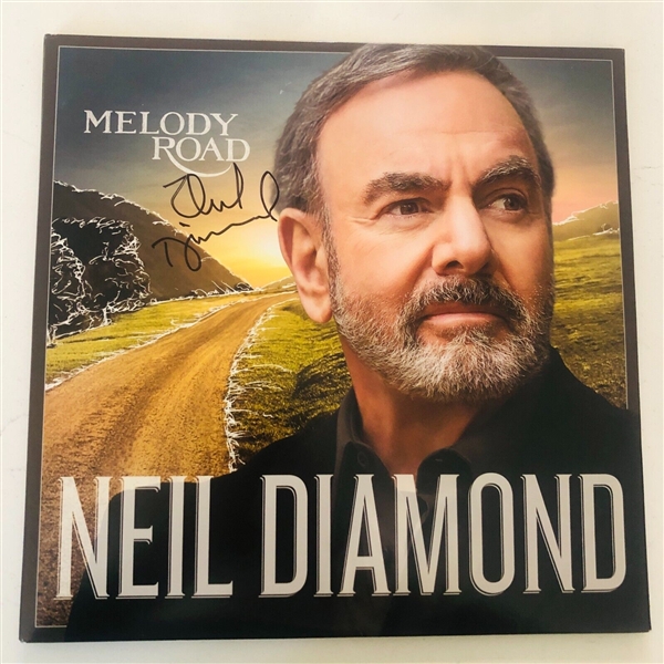 Neil Diamond Signed "Melody Road" Barnes & Noble Record Album (JSA)