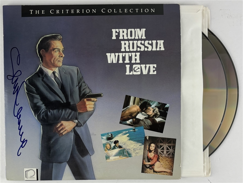 Sean Connery Signed "From Russia with Love" LaserDisc (Beckett/BAS)