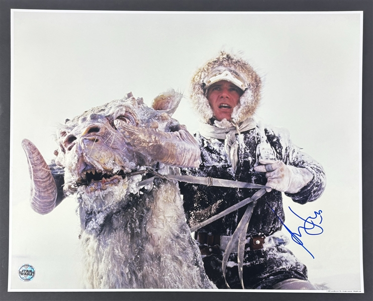 Star Wars: Harrison Ford Signed 16" x 20" Official Pix Photo from "The Empire Strikes Back" (Beckett/BAS LOA)