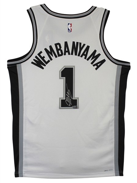 Victor Wembanyama Signed San Antonio Spurs Association Edition Jersey (Fanatics)