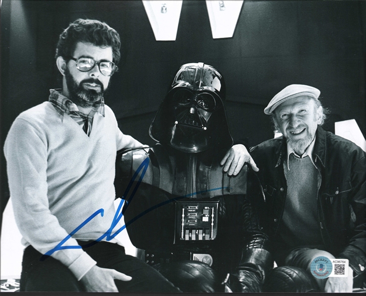 Star Wars: George Lucas Signed 8” x 10” Photo (Beckett/BAS LOA)