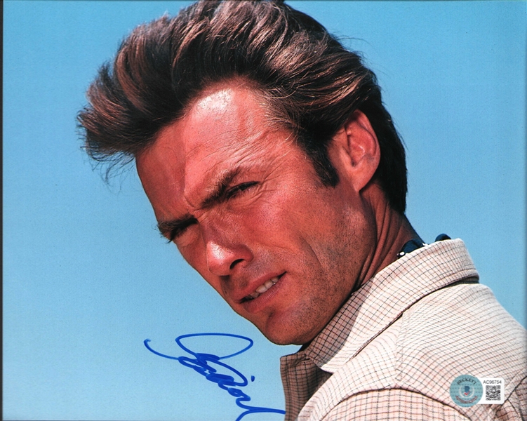 Clint Eastwood Signed 8" x 10" "Rawhide" Photo (Beckett/BA SLOA)