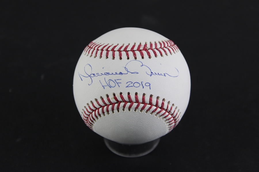 Mariano Rivera “HOF 2019” Signed OML Baseball (JSA)