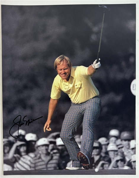 Jack Nicklaus Signed 11" x 14" Photograph (Third Party Guaranteed)