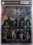 KISS Group Signed 8 x 10 Promo Photo for End of the Road World Tour (Beckett/BAS Encapsulated)