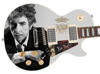 Bob Dylan Signed 1/1 Custom Graphic Photo Guitar (Epperson/REAL)