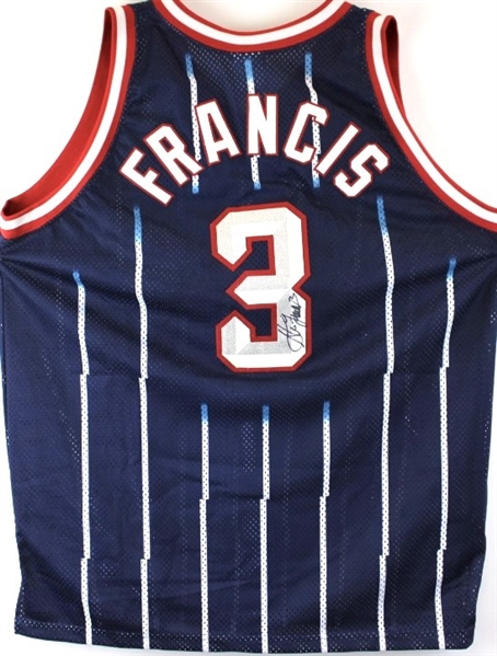 Steve Francis Signed Houston Rockets #3 Jersey (Beckett/BAS)