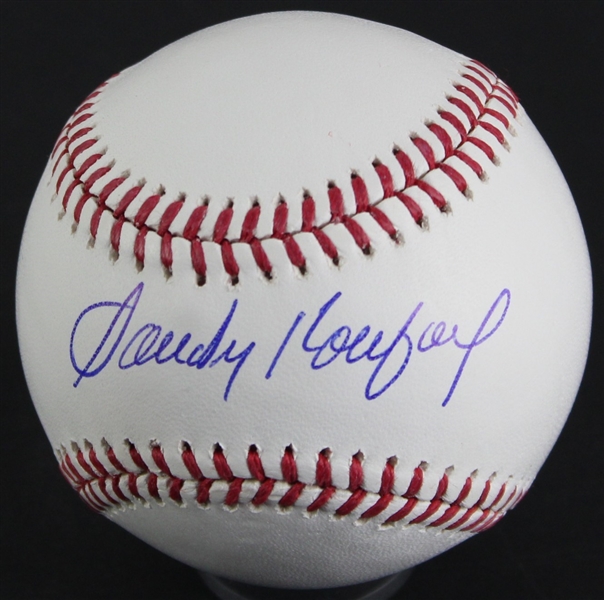 Sandy Koufax Signed ONL Baseball (PSA/DNA)