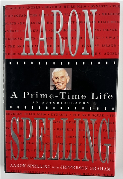 Aaron Spelling Signed Hardcover First Edition Book: "A Prime-Time Life" (Beckett/BAS)