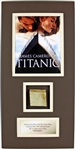 Titanic (1997) Prop Ship Relic Matted Display