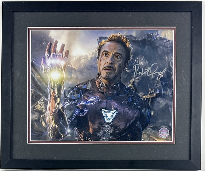 Robert Downey Jr. Desirable Signed "Avengers: End Game" 11" x 14" Color Photo (SWAU Hologram & Beckett/BAS LOA)