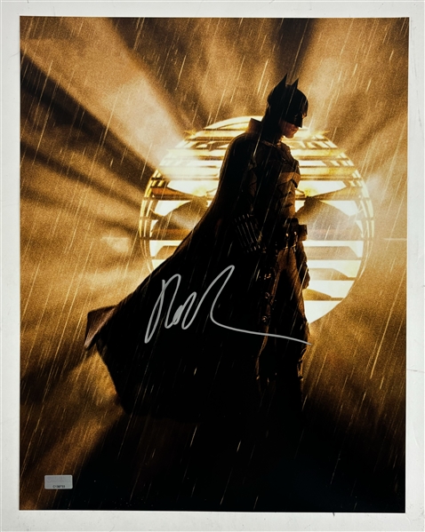 Robert Pattinson Signed 11" x 14" Color Photo as "The Batman" (Celebrity Authentics COA)