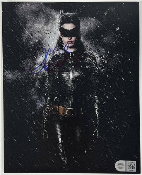Batman: Ann Hathaway Signed 8" x 10" Catwoman Photograph (SWAU Holo)