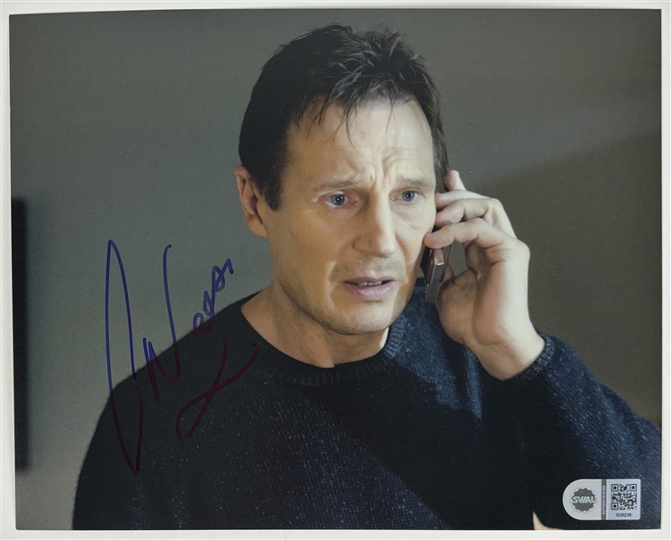 Liam Neeson Signed 8" x 10" Photograph (SWAU Holo)