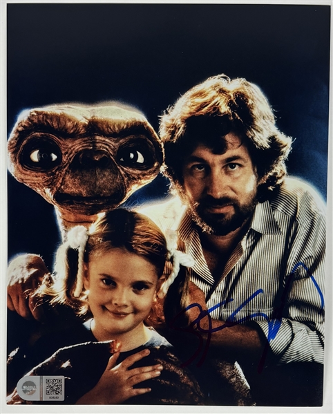 Steven Spielberg Signed 8" x 10" E.T. Photograph (SWAU Holo)