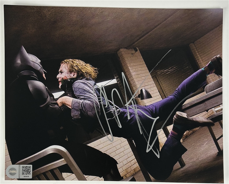 Batman: Christian Bale Signed 8" x 10" Photograph (SWAU Holo)