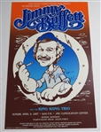 Jimmy Buffett RARE Signed 1987 Concert Tour Poster (JSA LOA)(Beckett/BAS)