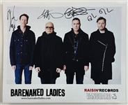Barenaked Ladies: Group Signed 8 x 10 Promo Photo (Third Party Guaranteed)