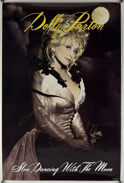Dolly Parton Signed 24" x 36" Poster with Enormous Autograph! (Third Party Guaranteed)