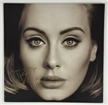 Adele Signed & Inscribed "25" Album Cover (JSA LOA)