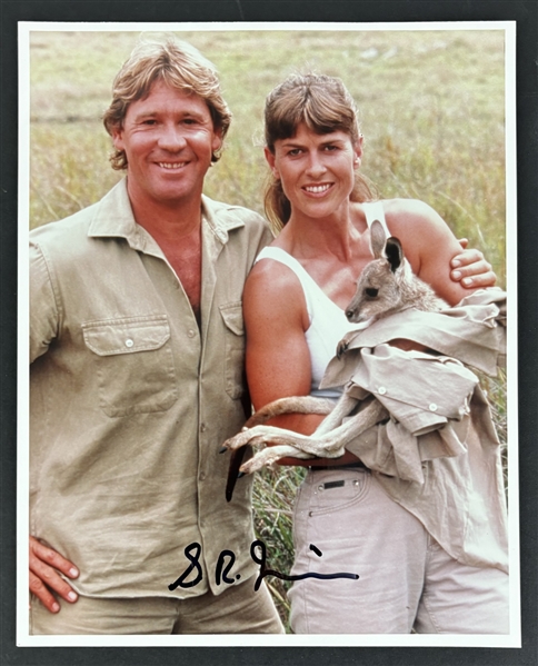 Steve Irwin Signed 8" x 10" Photo (JSA LOA)