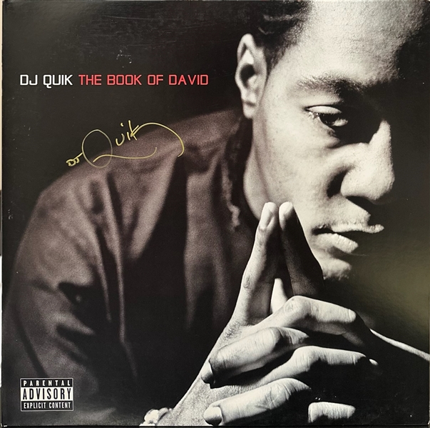 DJ Quik SIgned "The Book of David" Record Album (Beckett/BAS & ACOA LOAs)