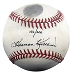 Harmon Killebrew Signed Limited Edition OAL Baseball with Original Thumbprint in Custom Display (Beckett/BAS COA)