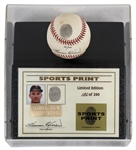 Harmon Killebrew Signed Limited Edition OAL Baseball with Original Thumbprint in Custom Display (Beckett/BAS COA)