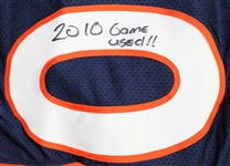Brian Dawkins 2010 Game Used & Signed Denver Broncos Jersey (Beckett/BAS & Dawkins LOAs)