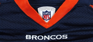 Brian Dawkins 2010 Game Used & Signed Denver Broncos Jersey (Beckett/BAS & Dawkins LOAs)