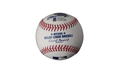 Ken Griffey Jr Signed OML Baseball with 630 HR Inscription (Beckett/BAS)