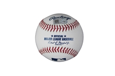 Mike Trout Signed OML Baseball w/ Inscription (MLB)
