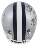 Dallas Cowboys ROYs Signed Full Size PROLINE Helmet with Emmitt, Dak, Dorsett & Parsons (Beckett/BAS)