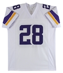 Adrian Peterson Signed Vikings Home Style Jersey (Beckett/BAS Witnessed)