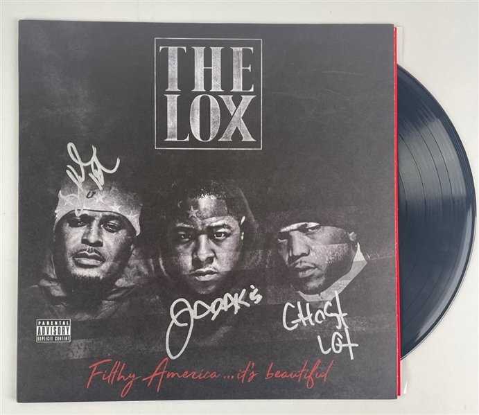 The Lox Group Signed Album "Filthy America… Its Beautiful" (3/Sig) (Beckett/BAS)