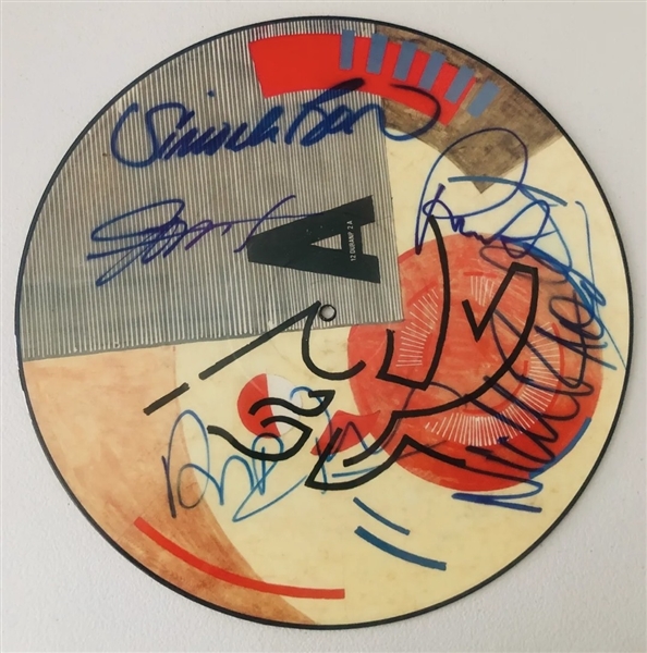 DURAN DURAN Signed "The Reflex" Record Album (5/Sigs) (JSA)
