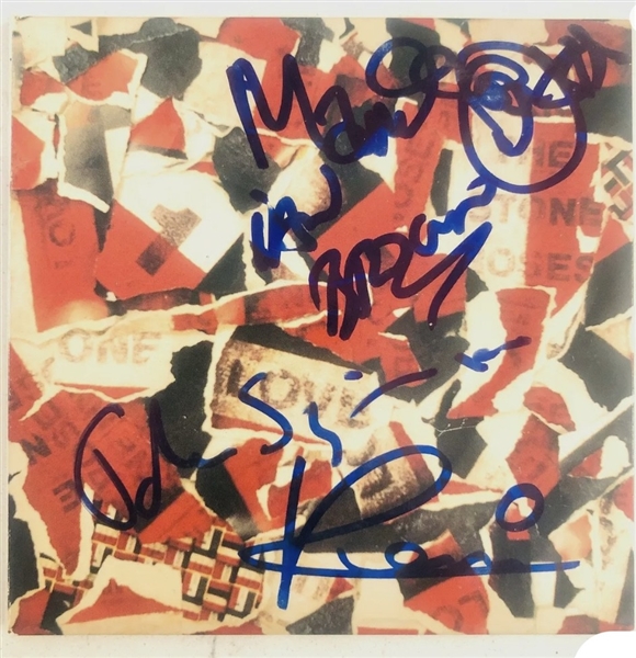 The Stone Roses Group Signed "One Love" CD (4/Sigs)  (JSA)