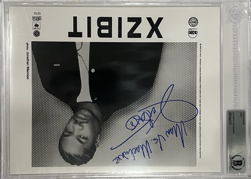 Xzibit Signed 8" x 10" Promo Photo (Beckett/BAS Encapsulated)