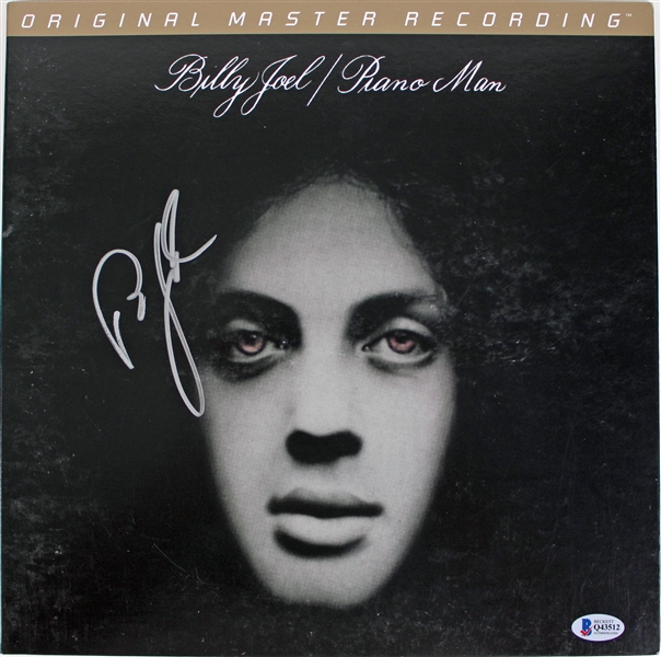 Billy Joel Signed Special Ltd. Ed. "Piano Man" Album Cover (Beckett/BAS)