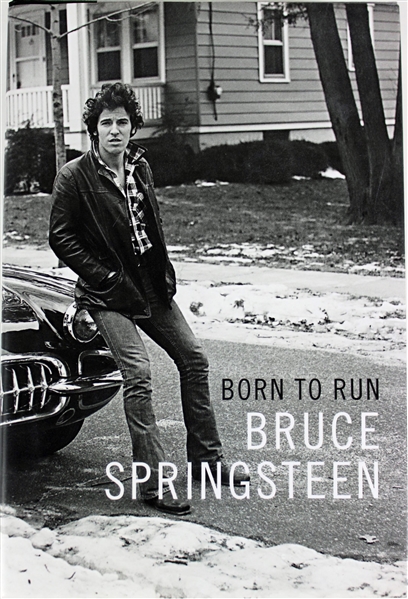 Bruce Springsteen Signed "Born to Run" Hardcover Book (Beckett/BAS LOA)