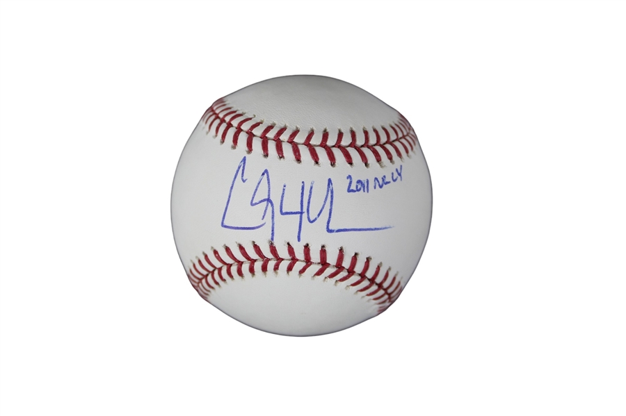 Clayton Kershaw Signed OML Baseball w/ Inscription (MLB)