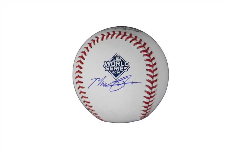 Max Scherzer Signed Official World Series Baseball (Beckett/BAS)