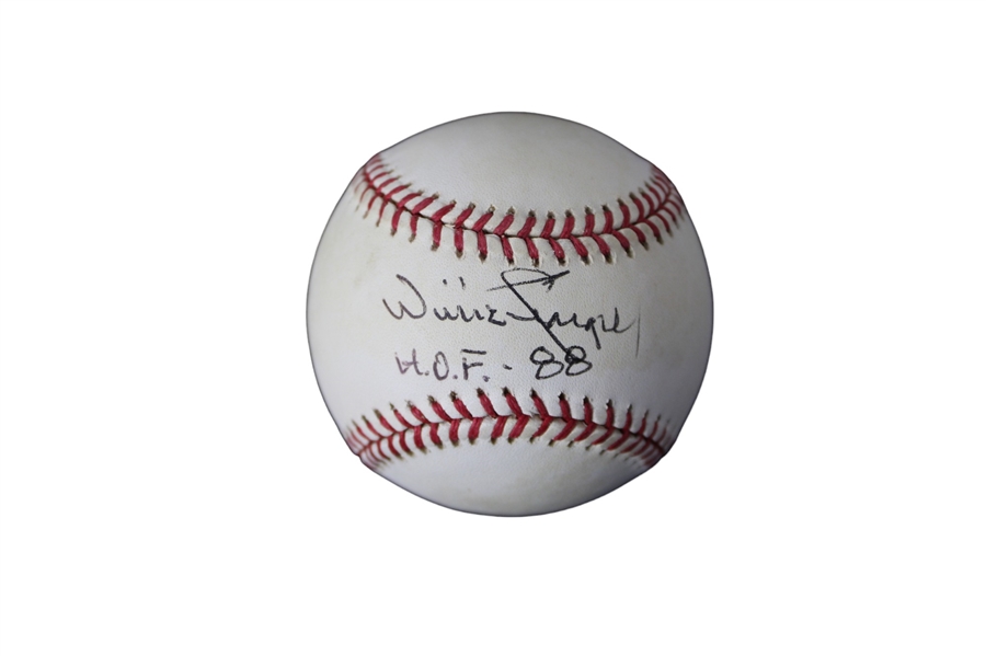 Willie Stargell Signed ONL Baseball w/ Inscription (JSA)