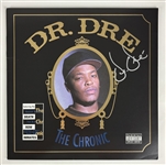 Dr. Dre Rare In-Person Signed "The Chronic" Special Limited Edition Black Cover (JSA LOA)