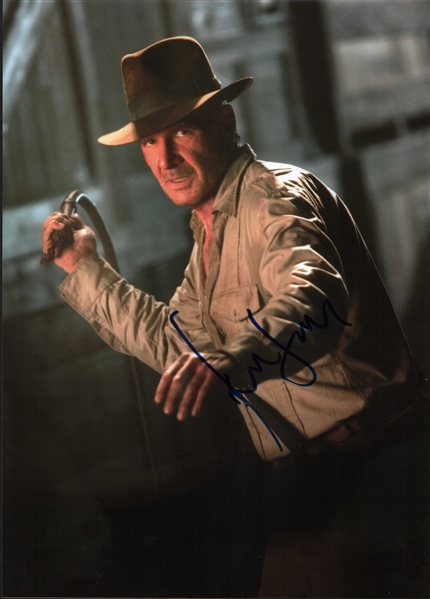 Harrison Ford Signed 11" x 14" Indiana Jones Photo (Beckett/BAS LOA)