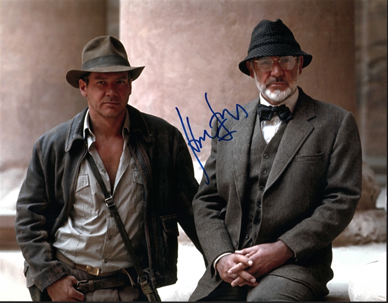 Harrison Ford Signed 11" x 14" Indiana Jones Photo (Beckett/BAS LOA)